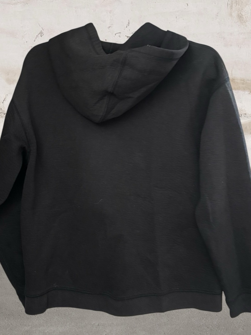 J. Crew Black Performance Full Zip Hoodie Size Small - Picture 3 of 5
